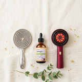 SELVO Premium Bundle – Massagekamm, Serum + Premium Kamm