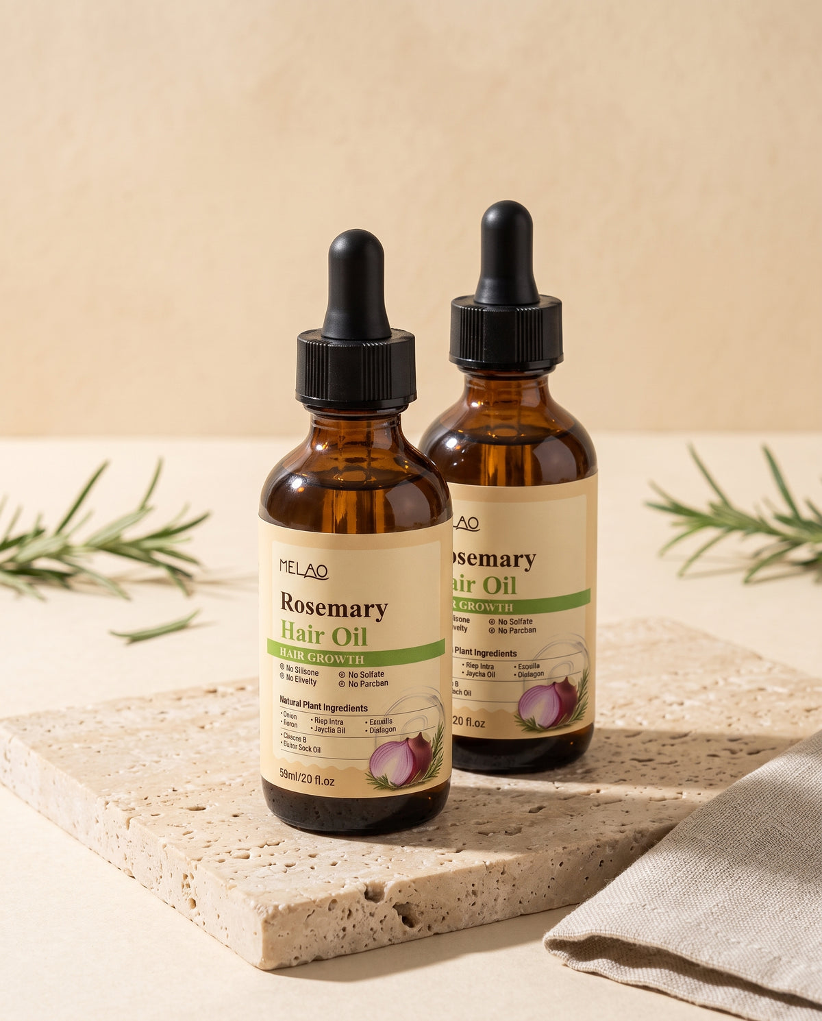 SELVO Rosmarin-Haarserum Duo – 2er-Pack